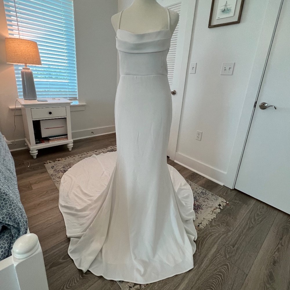 Alyssa Kristin Esme Designer Wedding Dress (Unaltered - Never Worn)